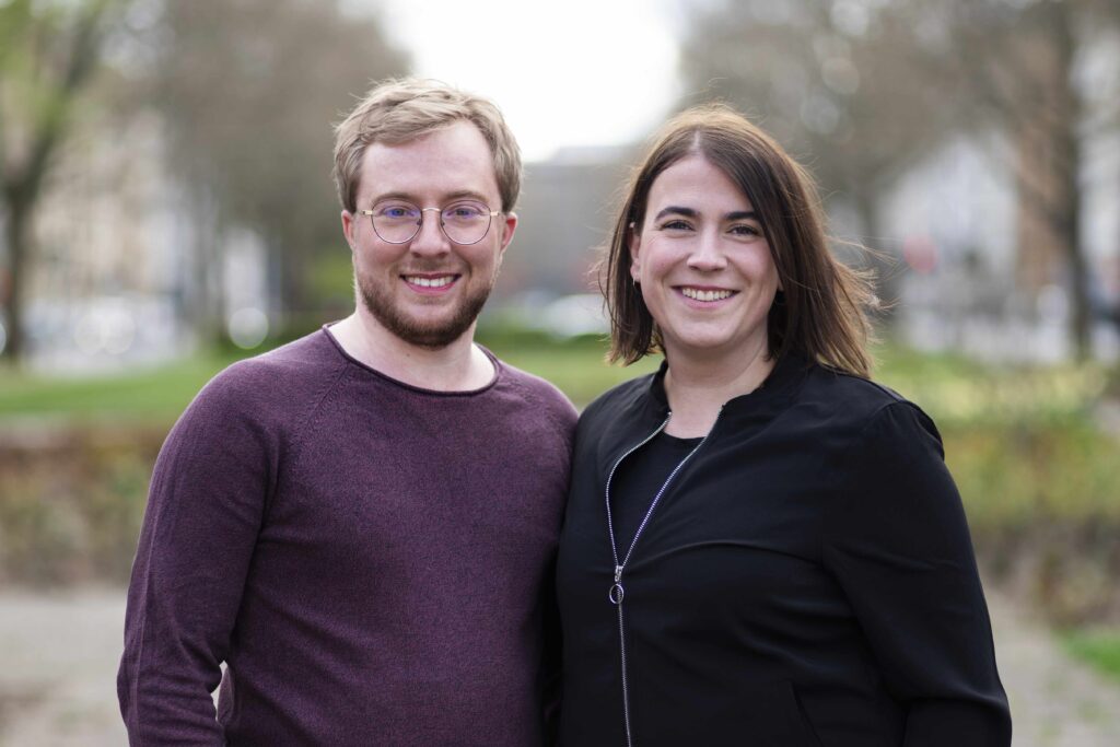 Natalie Cramme-Hill und Paul Bunjes